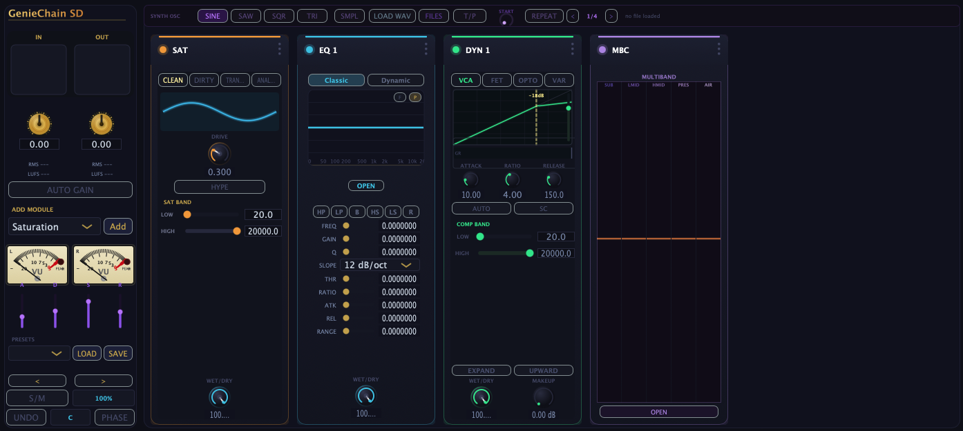 GenieChain SD Plugin Screenshot