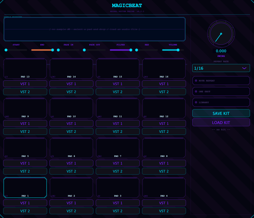 MagicBEAT Plugin Screenshot